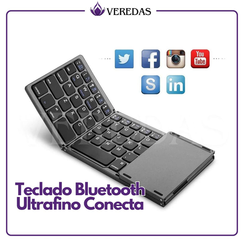 Teclado Bluetooth Ultrafino Conecta