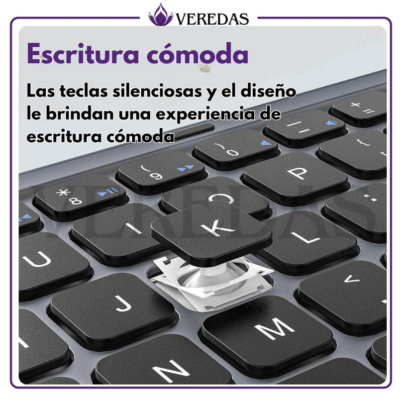 Teclado Bluetooth Ultrafino Conecta