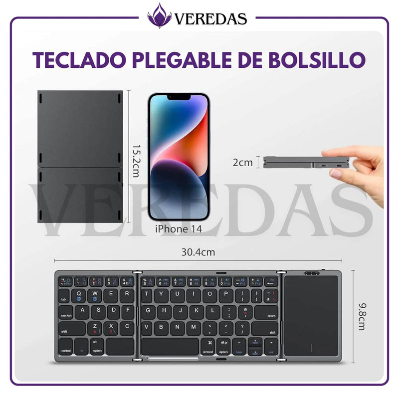 Teclado Bluetooth Ultrafino Conecta