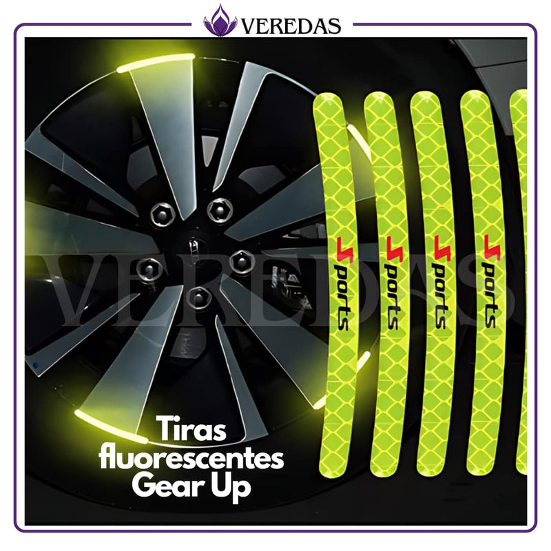 Tiras fluorescentes Gear Up